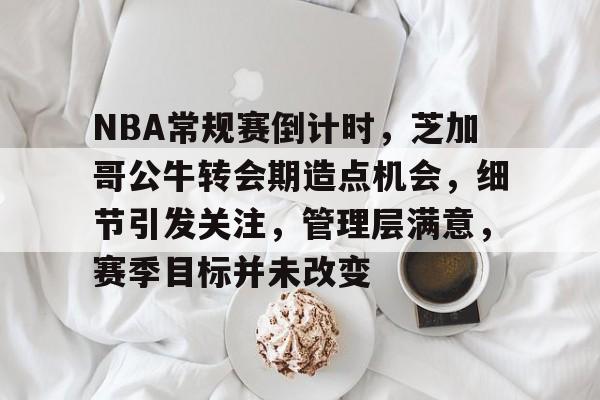 关于NBA常规赛倒计时，芝加哥公牛转会期造点机会，细节引发关注，管理层满意，赛季目标并未改变的信息-正规平台
